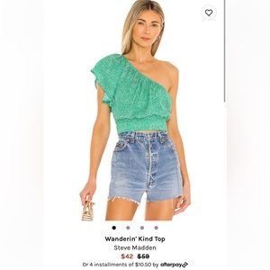 BB Dakota one sleeve top